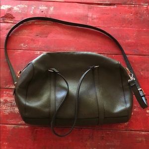 Olive Green Leather Purse